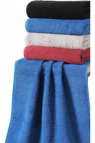 %100 Pamuk Koyu Renkli Bordo 200 Gr 2'li El, Yüz Ve Baş Havlusu Bordo