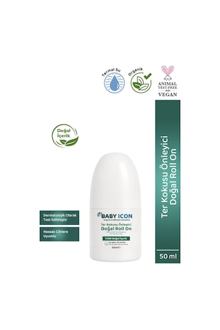 Baby Icon Sensitive Terleme Önleyici Roll-On 50 ML