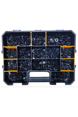 Mekanik Atölyeler İçin Klips Seti 750 Adet Kutu Hediyeli