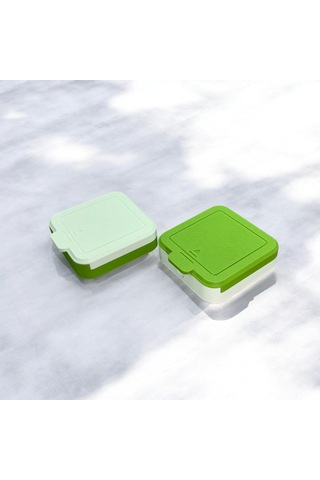 Taşınabilir İlaç Kutusu Kare 2 Adet