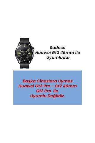 Sneezy Huawei Watch Gt3 46mm Pc Sert Kasa Ve Ekran Koruyucu