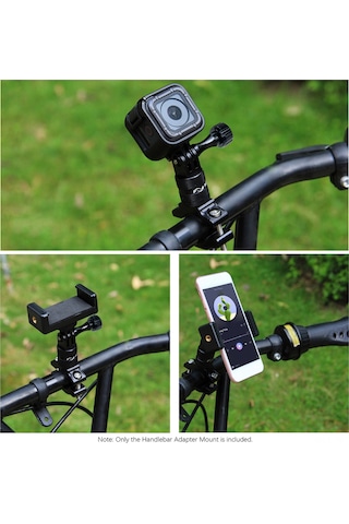 Yifomall Alüminyum Bisiklet Kamera Tutucu, 360 Döner, Gopro Hero 11/10/9/8/7, Insta360 One/x2/x3, Djı Akaso Sjcam Uyumlu, Vidalı Montaj Aparatı