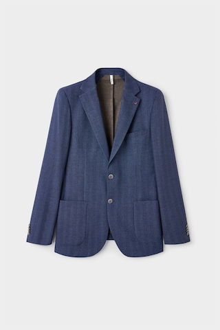 D's Damat Ds Damat Regular Fit Lacivert Armürlü Kumaş Ceket 5hc04ım09488m 101