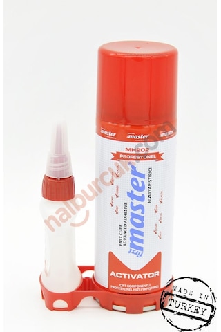 Master 2K Aktivatörlü Hızlı Yapıştırıcı 200 Ml