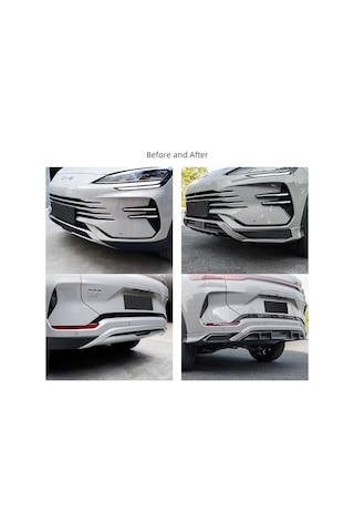 Red Lion Parts Byd Seal U Body Kit Ön Lip Arka Difüzör Siyah Renk 2parça Boyasız +üst Bagaj Spoiler 3parça
