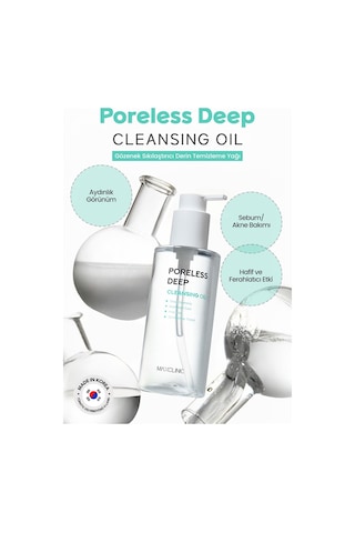 Maxclınıc Gözenek ve Siyah Nokta İçin Yüz Temizleme Yağı Maxclinic Poreless Deep Cleansing Oil 200ml
