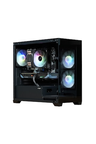 Tebilon ECO-GIGA R5-7500F 16 GB 500 GB SSD RX9060XT Free Dos Oyuncu Oem Paket