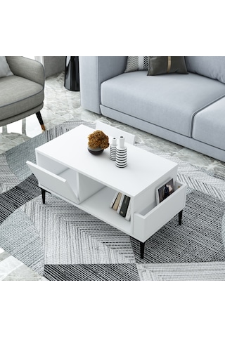 Soles Orta Sehpa Beyaz