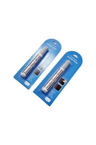 Rötuş Kalemi Ceviz Renk Ahşap Rötuş Kalemi / 2 Adet