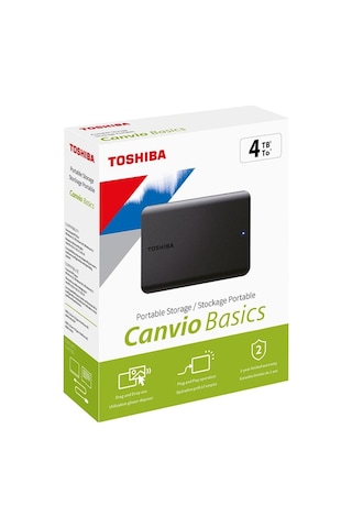 Toshiba 4tb Canvio Basic Usb 3.2 Gen1 Hdtb540ek3ca