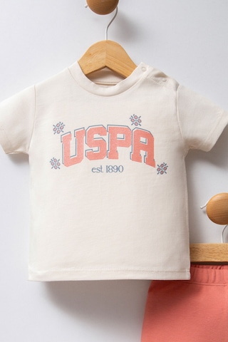 U.S. Polo Assn. Kız Bebek Mavi Takım Mavi