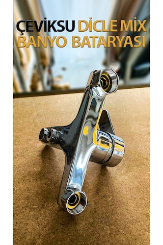 Dicle Mix Model Banyo Bataryası Krom