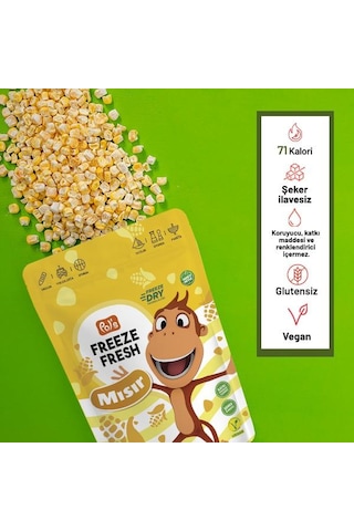 Pol S Freeze Fresh Dondurularak Kurutulmuş Kukuli Mısır 25 Gr 20 G