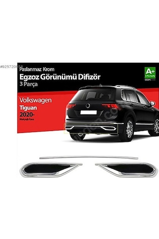 Volkswagen Tiguan Full Krom Paket Set. 2021- Yeni Tiguan Krom Set
