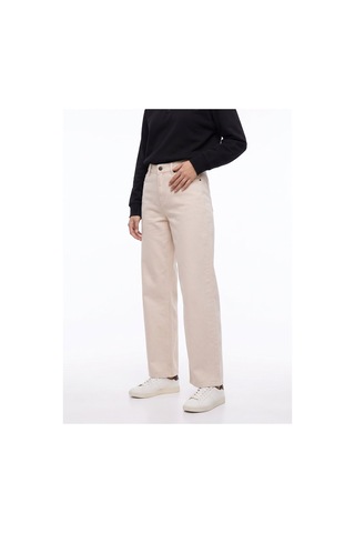 Jeep Ekru Kadın Straight Denim Pantolon J4wl-pnt7093