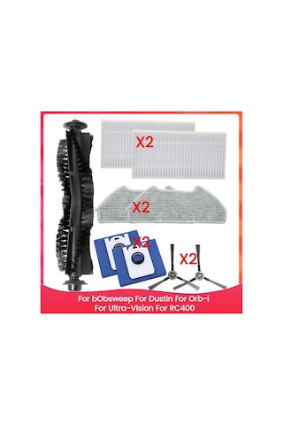 Elektrikli Süpürge Yedek Parçaları, Bobsweep İçin Dustin İçin -ı İçin Ultra-vision İçin Rc400 Kiti, Elektrikli Süpürge Aksesuarları