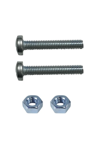 Tuğra Hırdavat M4x10mm Metrik Vida Ysb - Somunlu 100'lü Takım 0-0