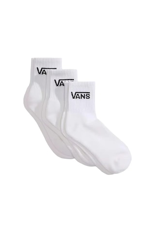 Vans Vn000qbwwht1 Classic Half Crew Çorap Beyaz