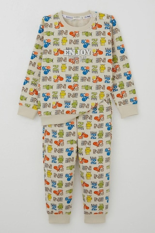 Breeze Erkek Çocuk Eşofman Takımı Zebra Mecarası 1.5-5 Yaş, Krem Krem