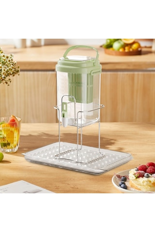 Suntek İçecek Dispenser Konteyner Donanmış Limonata Yeşil