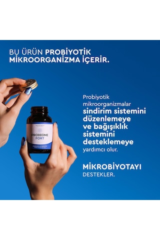 Probiome-fort Takviye Edici Gıda 60 Kapsül