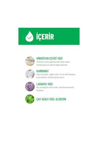 Siveno %100 Doğal Çamaşır Suyu Bitkisel Lavanta Çay Ağacı Tüm Yüzey ve Kumaşlarda 700 ML