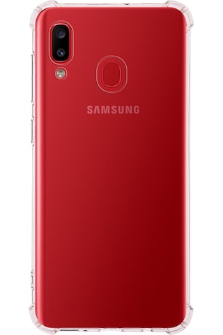 Samsung Galaxy Uyumlu A20 Köşe Korumalı Airbag Antishock Silikon Kapak