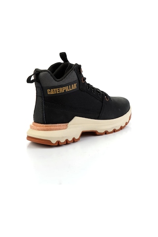 Black Hakiki Deri Kadın Bot & Bootie Cat0111099401 Black