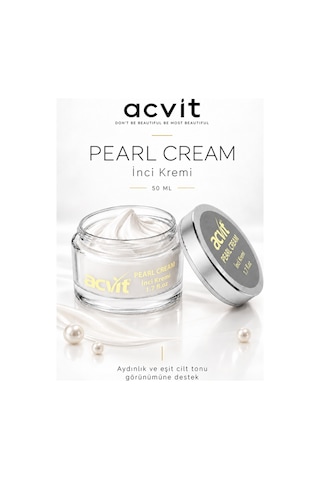 Acvit Cilt Tonu Renk Açıcı İnci Krem 50 ML