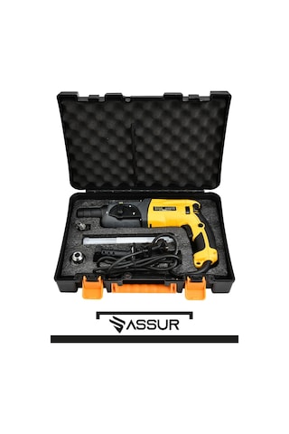 Assur 850W Darbeli Metal Şanzıman Kırıcı Delici Hilti Matkap - 1793