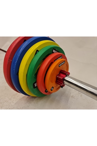 Whiteface Olimpik Plaka 25 KG Kırmızı