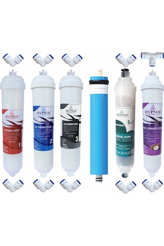 Hypnos Reverse Osmosis System 10 Aşama Kapalı Kasa Su Arıtma Cihazı Filtresi