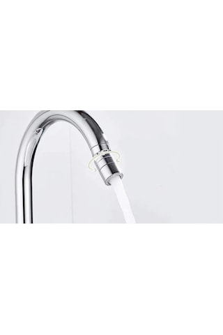 Hms Pirinç 360 Derece Oynar Başlıklı Mutfak Eviye Bataryası