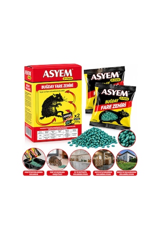 Lunaev Buğday Formlu Fare Yemi 2 X 100 G