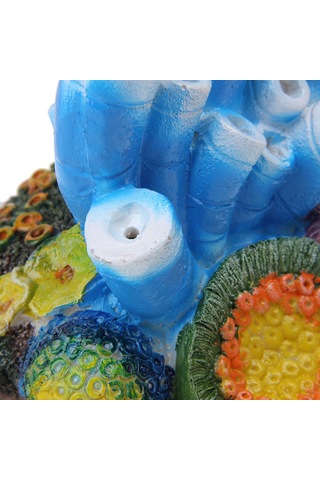 Yifomall Akvaryum Dekorasyonu Zenginleştirici Baloncuk Taşı: Çoklu Baloncuklu Orman Mercan Simülasyonu Kutu Paketli - Zenginleyici Ve Dekoratif