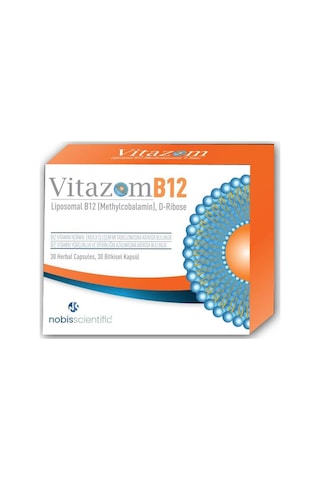 Vitazom Lipozomal B12 30 Kapsül Vitazom Lipozomal B12 30 Kapsül