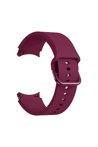 Microsonic Samsung Uyumlu Galaxy Watch 5 44mm Kordon Solid Silicone Band