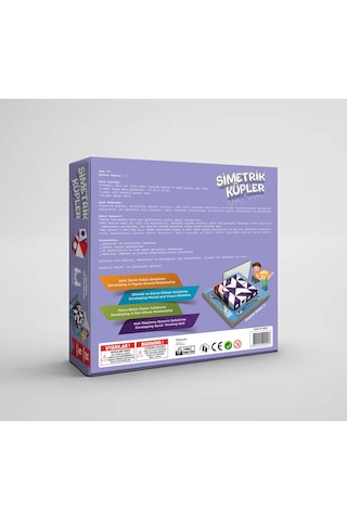 Simetrik Küpler Görsel Beceri Küpleri Simetriyi Keşfet