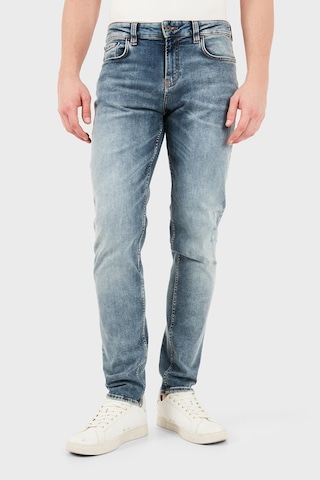 Emporio Armani Pamuklu Slim Fit Dar Paça Kot Pantolon Erkek Kot Pantolon Em006514 Af27789 Mb003 Açık Mavi