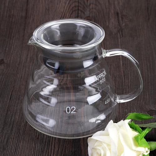 Kalınlaşmış Cam Kahve Pot Damla Çaydanlıklar Su Isıtıcısı İsıya Dayanıklı Kahve Çay Damla Pot Su Isıtıcısı Ev Kahve Makinesi Aksesuar Kahve Kapları