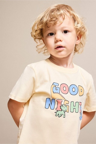 Defacto Hayvan Desenli 2li Pijama Takımı Erkek Bebek G8864a526smyl522 Sarı-yl522