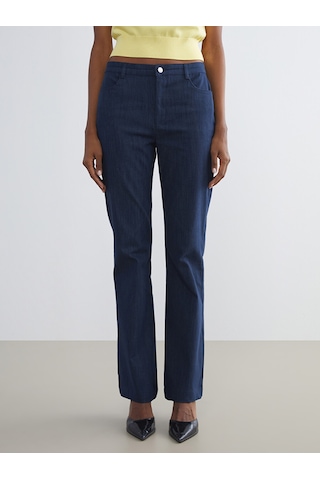 Lcw Vision Mavi Flare Kadın Jean Pantolon