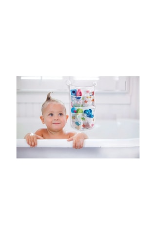 Babyjem - Bebek Banyo Oyuncak Torbası - Beyaz