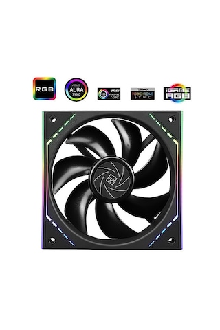 Thermalright Tl-m12 Argb 120mm Siyah Kasa Fanı