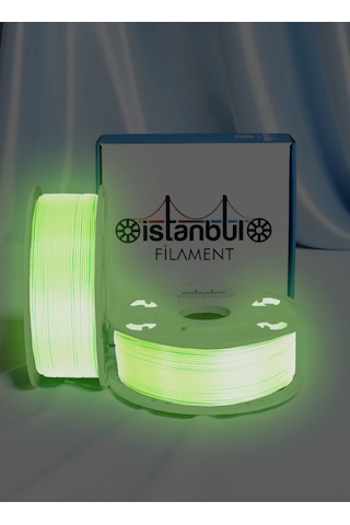 İstanbul Pla Glow Parlayan Filament 1.75mm 500 Gr