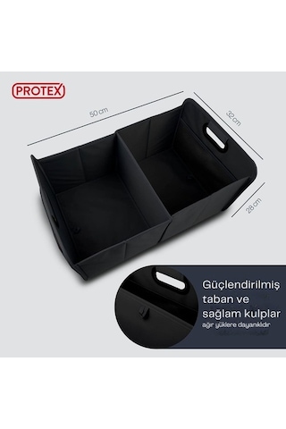 Protex 44l Katlanabilir Su Geçirmez Bagaj Düzenleyici, Sağlam, Hafif Ve Taşınabilir, Alman Kalitesi Bagaj Aksesuarları Kod 005714 Çok Renkli