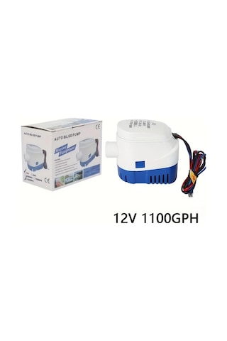 Motion003 12v 1100 Galon Saat Otomatik Dalgıç Tekne Su Pompası Su Soğutmalı Motor Kuru Çalışma Koruma