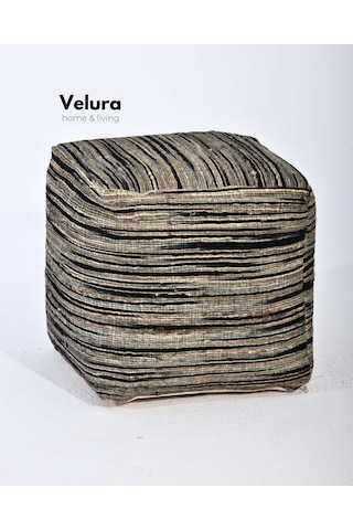 Shiro Beige Black - Puf Yeşil