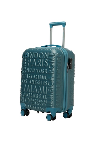 Lumberjack Lugano -k Abs 5fx Mavi Unisex Küçük Boy Valiz 000000000101972756 Mavi