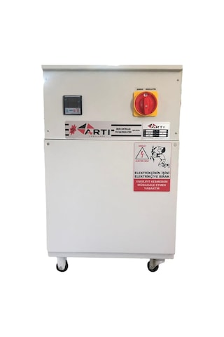 Artı Regülatör 50 kVA Monofaze Servo Kontrollü Voltaj Regülatörü